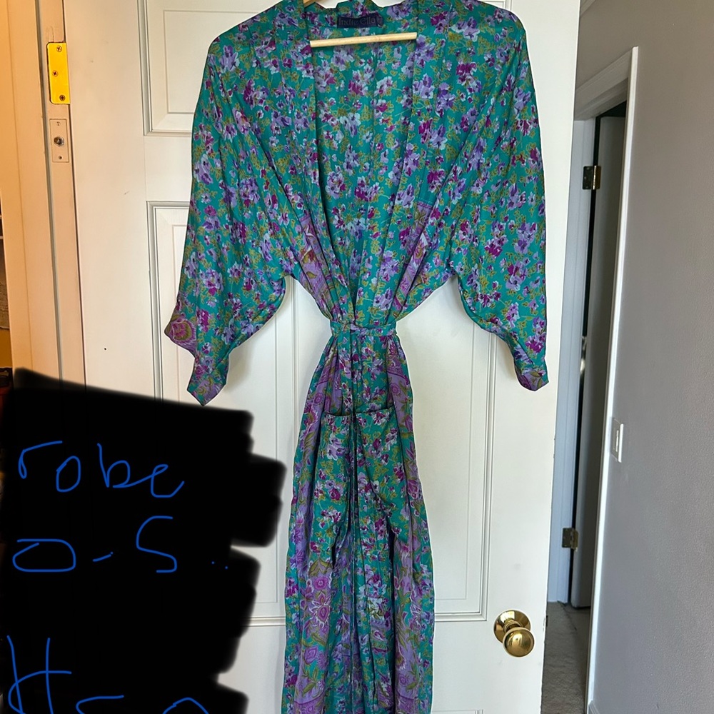 Floral Kimono Robe